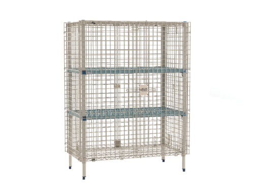 Product image #1 for MetroMax Q Stationary Wire Security Unit with 2 Intermediate Shelves