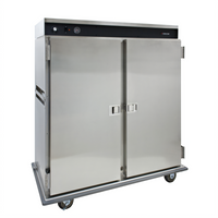 Cres Cor Mobile Insulated Banquet Holding Cabinet, Double Door, Electric, Stainless Steel, 120 Plate Capacity