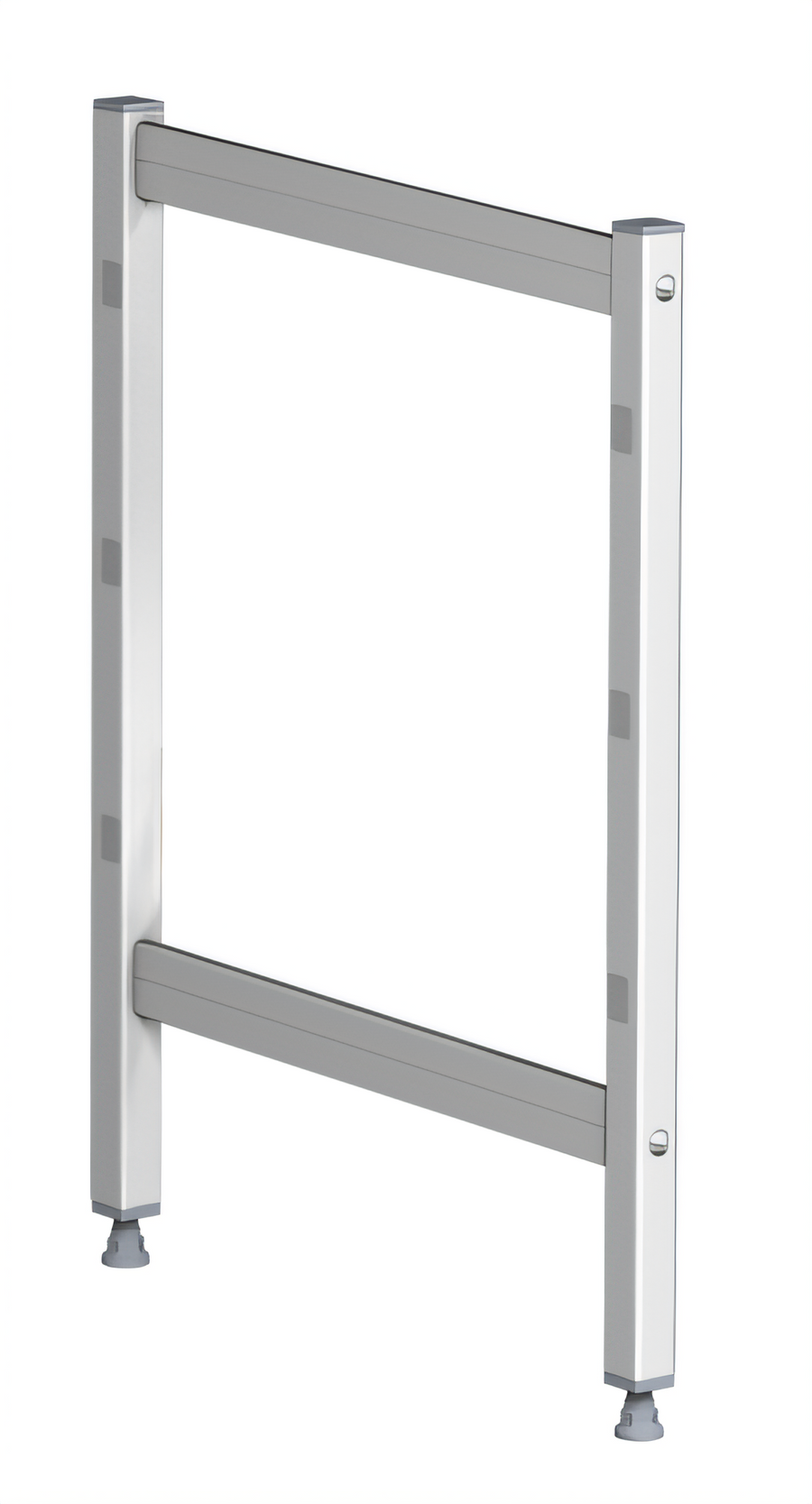 Product image #1 for Fermostock Stationary Cantilever Shelving Upright, 24-Inch H x 22-Inch D, Aluminum