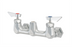 Thumbnail image #1 for Krowne Diamond Series Splash Mount Pre-Rinse Faucet Base, 8-Inch Centers, Body Only