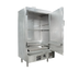 Thumbnail image #1 for MasterRange 24-Inch Propane Gas Smokehouse with Left-Hinged Door and Stainless Steel Front/Sides