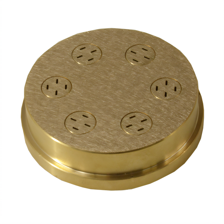 Product image #1 for Omcan #23 Tagliatelle Pasta Machine Die, 2.5 mm, Brass
