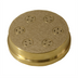 Thumbnail image #1 for Omcan #23 Tagliatelle Pasta Machine Die, 2.5 mm, Brass