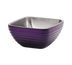 Thumbnail image #2 for Vollrath Square Double Wall Insulated Serving Bowl, 3.2 Quart, Passion Purple