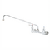 Thumbnail image #1 for Wall-Mounted Sink Mixing Faucet with 18-Inch Swing Nozzle