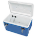 Thumbnail image #1 for Micro Matic USA 48-Quart Cold Plate Beer Cooler with 2 Faucets, Blue Plastic Ice Chest