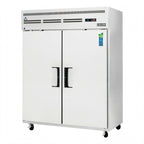 Thumbnail image #1 for Everest Refrigeration ESWR2 Two-Section Reach-In Refrigerator, 55.0 Cu. Ft., Top-Mounted Self-Contained, Stainless Steel, Solid Doors