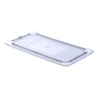Thumbnail image #1 for CFS Brands StorPlus™ 10276U07 1/3-Size Clear Polycarbonate Flat Universal Food Pan Lid Case of 6