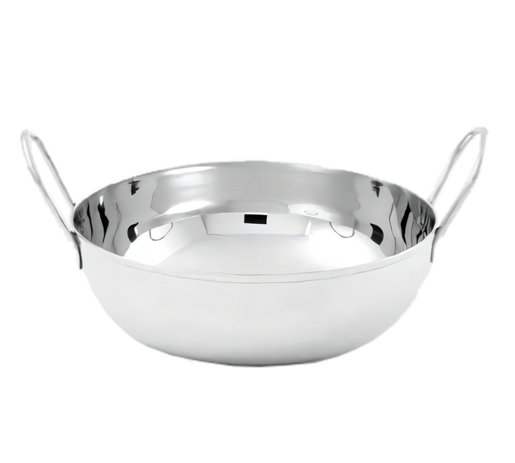 Product image #1 for American Metalcraft BD72 Stainless Steel Round Balti Dish, 40 oz., 7-Inch Dia., Mirror Finish