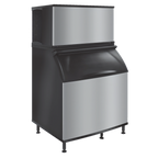 Thumbnail image #1 for Koolaire KDT1700N Remote Air-Cooled Full Dice Cube Ice Machine, 1,680 lb/24 Hr, 48-Inch Wide