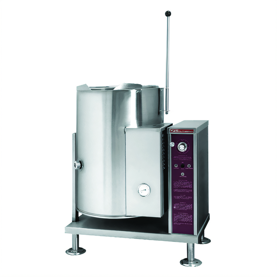 Product image #1 for Southbend Steam KGCT-12 12 Gallon Gas Tilting Steam Kettle, 2/3-Jacketed, Right Support Console
