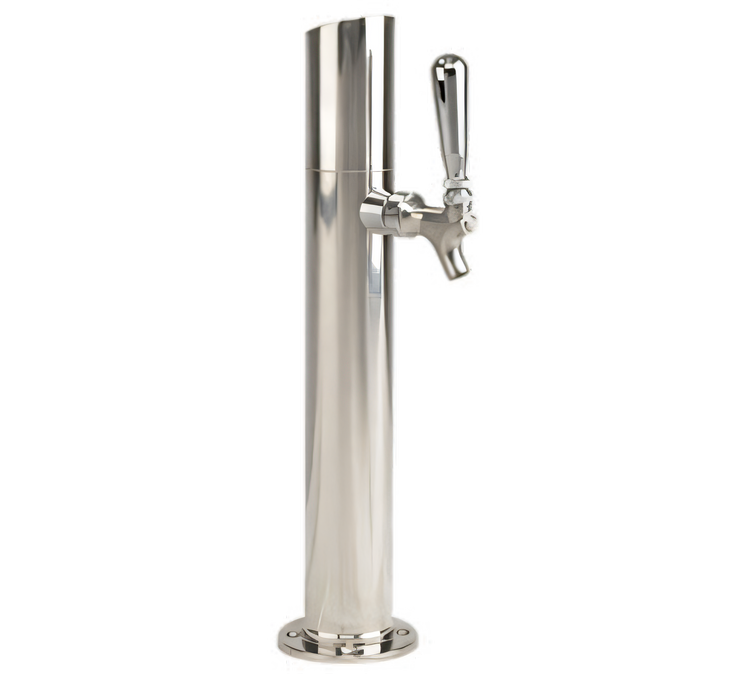 Product image #1 for Skyline 1-Faucet Countertop Glycol-Cooled Stainless Steel Draft Beer Tower