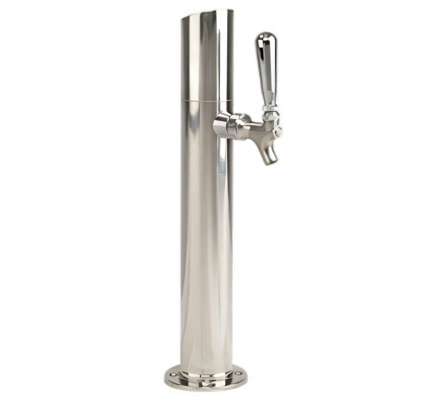 Product image #1 for Skyline 1-Faucet Countertop Glycol-Cooled Stainless Steel Draft Beer Tower
