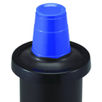 Thumbnail image #1 for CFS Brands EZ-Fit C2210CBK In-Counter Tubular Cup Dispenser, 6–24 oz, 23.25 in Tube, Black Gasket Case of 6