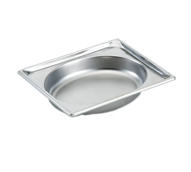 Product image #1 for Vollrath Super Pan® Super Shapes 1/2 Size Half Oval Solid Hotel Pan, 3.6 Qt