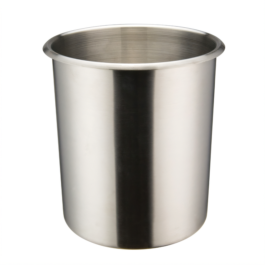 Product image #1 for Winco Prime 6 Qt Round Stainless Steel Bain Marie