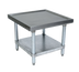 Thumbnail image #1 for John Boos Heavy-Duty Stainless Steel Machine Stand with Marine Edge and Adjustable Galvanized Shelf, 30 x 30 x 20-1/4 Inches