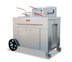 Thumbnail image #1 for Omcan Outdoor Portable Double Tank Propane Fryer with 4 Baskets