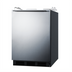 Thumbnail image #1 for Summit Commercial ADA Counter Height Draft Beer Dispenser, 5.5 Cu. Ft., 2 x 1/6 Keg Capacity, Stainless Steel Door