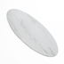 Thumbnail image #1 for American Metalcraft Naturals Oval Melamine Serving Board, White Marble Pattern, 25-1/2 x 10-1/4 Inch