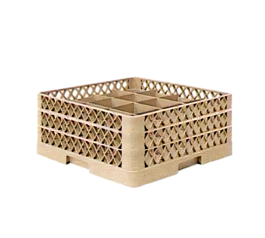 Product image #1 for Traex® Full-Size 16-Compartment Glass/Stemware Dishwasher Rack with Extenders