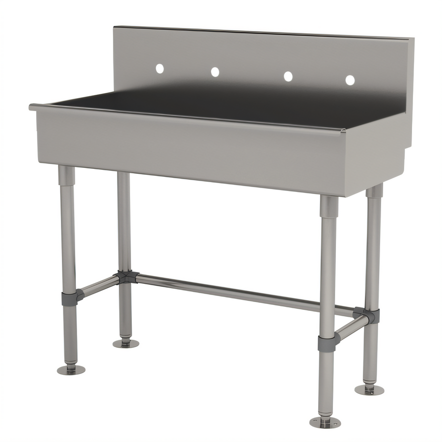 Product image #1 for Advance Tabco ADA Multiwash Freestanding Hand Sink, 48-Inch, 304 Stainless Steel