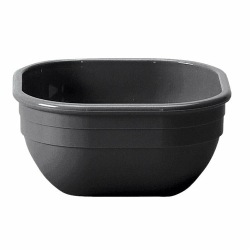 Product image #2 for Cambro Camwear® Square Black Polycarbonate Bowl, 9.4 oz., 4 Inch