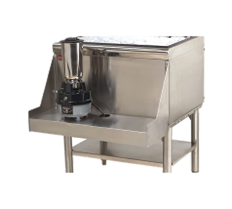 Product image #1 for Advance Tabco Prestige Signature Series 12-Inch Stainless Steel Blender Shelf with Duplex Outlet