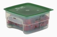 Cambro 2SFSPROPP190 CamSquare® Commercial Food Storage Containers Case of 6