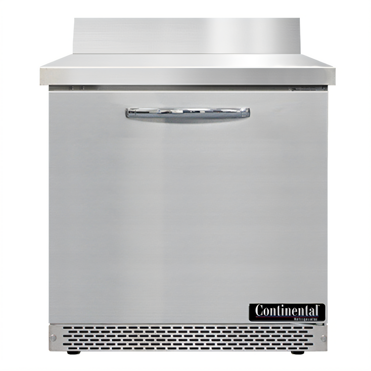 Product image #1 for Continental Refrigerator 32-Inch Front-Breathing Worktop Freezer, 1 Section, 9.0 Cu. Ft., Stainless Steel, R290