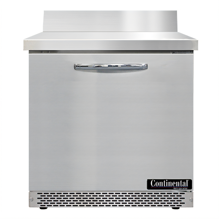 Product image #1 for Continental Refrigerator 32-Inch Front-Breathing Worktop Freezer, 1 Section, 9.0 Cu. Ft., Stainless Steel, R290