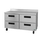 Thumbnail image #1 for Hoshizaki Steelheart WF48B-D4 48-Inch Two-Section Worktop Freezer, 4 Stainless Steel Drawers, 13.66 Cu. Ft.