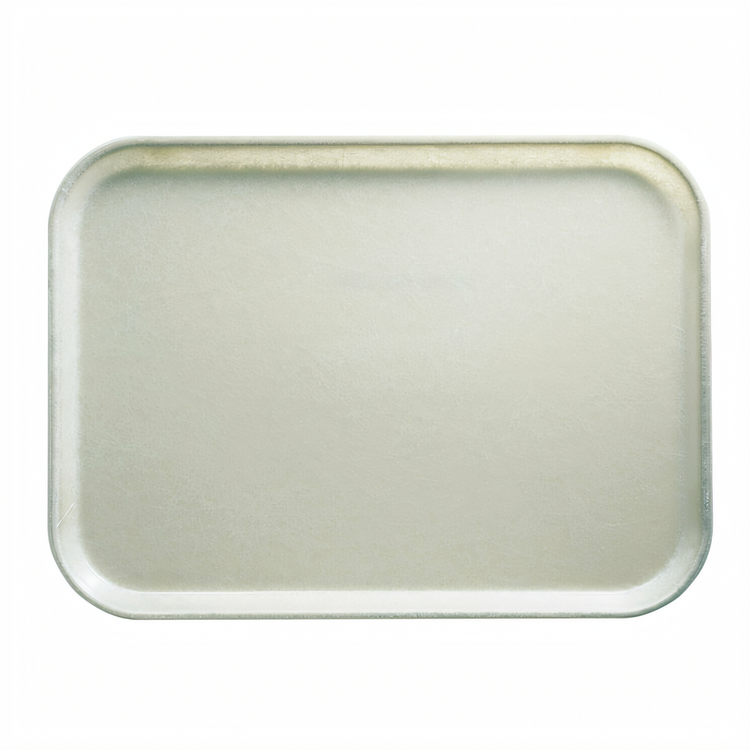 Product image #2 for Cambro Camtray Rectangular Fiberglass Cafeteria Tray, 8-3/4 x 15 Inches, Antique Parchment