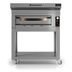Thumbnail image #1 for Pizza Group Flame 6 ETL 1-Deck Modular Gas Pizza Deck Oven