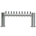 Thumbnail image #1 for Metropolis H Series 10-Faucet Countertop Kool-Rite Glycol-Cooled Draft Beer Tower, 38 Inch Wide, Polished Stainless Steel