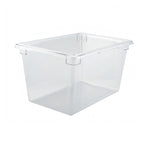 Thumbnail image #1 for Winco PFSF-15 Full-Size 22-Gallon Clear Polycarbonate Food Storage Box, 18 x 26 x 15 Inches Case of 3