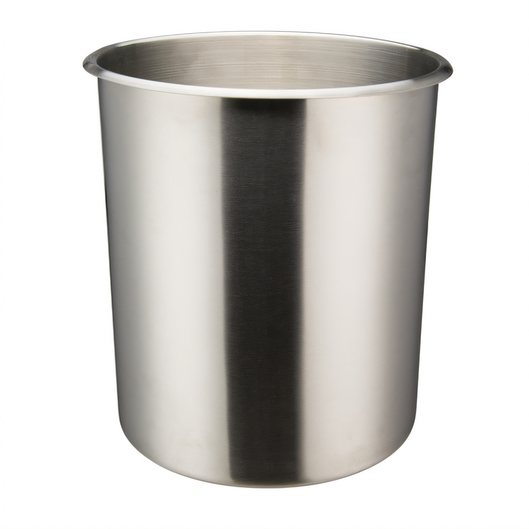 Product image #2 for Winco 12 Qt Round Stainless Steel Bain Marie, 10 x 10-1/2 Inch, Mirror Finish