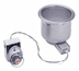 Thumbnail image #1 for Wells SS8TD 7-Quart Round Top-Mount Drop-In Electric Food Warmer with Thermostatic Control and Drain