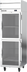 Thumbnail image #1 for Beverage-Air Horizon Series One-Section Half-Glass Door Reach-In Freezer, 21.06 Cu. Ft., Top-Mounted Self-Contained
