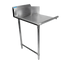 Thumbnail image #1 for BK Resources 36-Inch Right-to-Left Straight Clean Dish Table with 10-Inch Backsplash