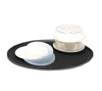 Vollrath Safe-Stack Clear Polycarbonate Round Plate Cover for 9-5/8 Inch to 9-7/8 Inch Plates
