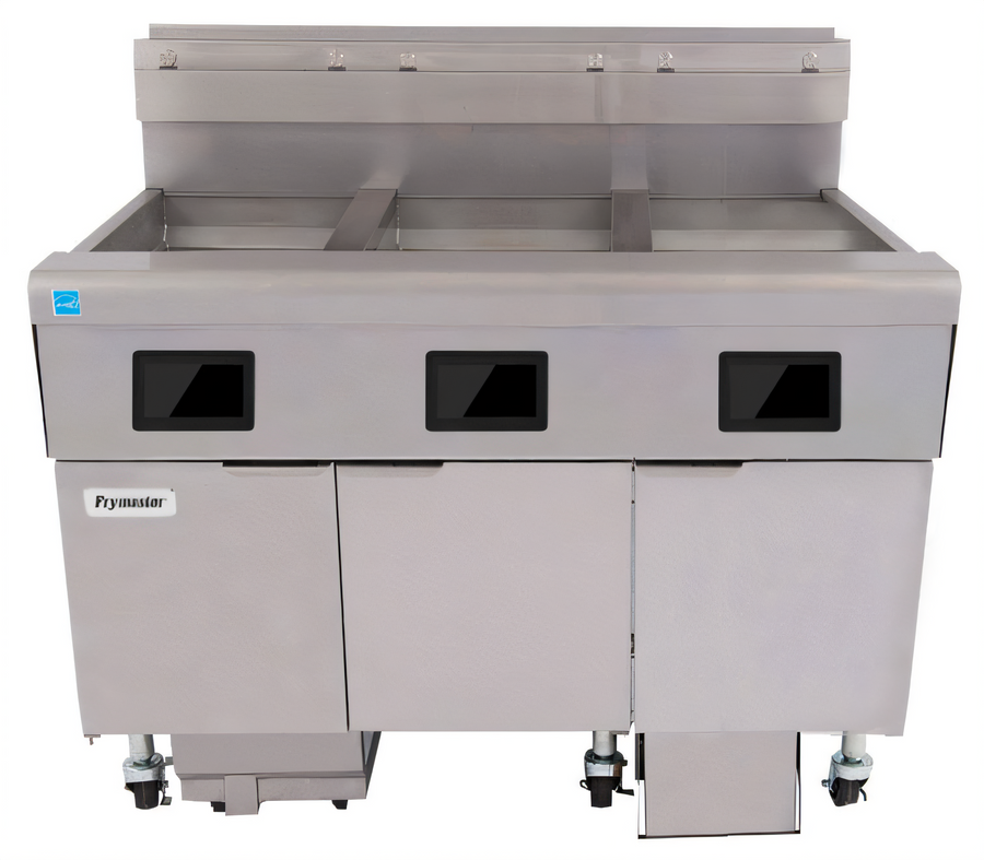 Product image #1 for Frymaster FilterQuick 30 Oil-Conserving 3-Bay Gas Fryer Battery with Automatic Filtration