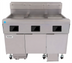 Thumbnail image #1 for Frymaster FilterQuick 30 Oil-Conserving 3-Bay Gas Fryer Battery with Automatic Filtration