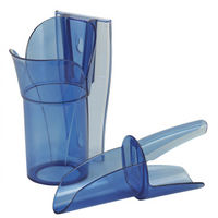 Saf-T-Ice Saf-T-Scoop Guardian System 12-16 oz Bar Ice Scoop with Holder
