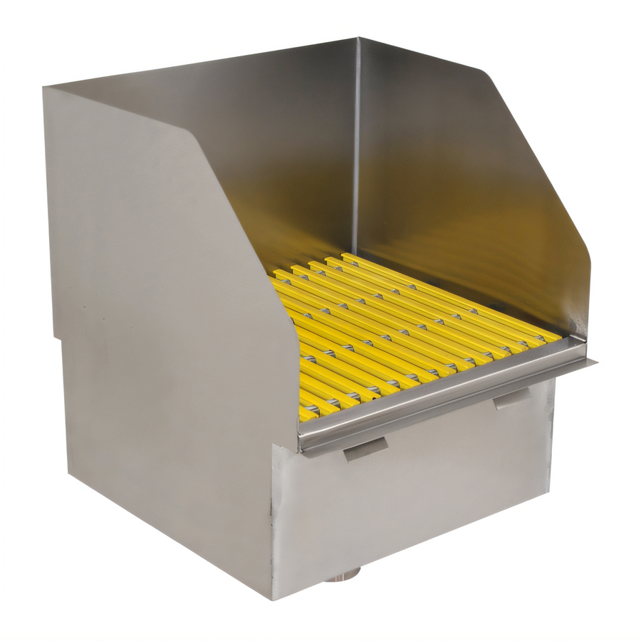 Product image #1 for Eagle Group Flush Floor-Mounted Stainless Steel Mop Sink with Fiberglass Grating