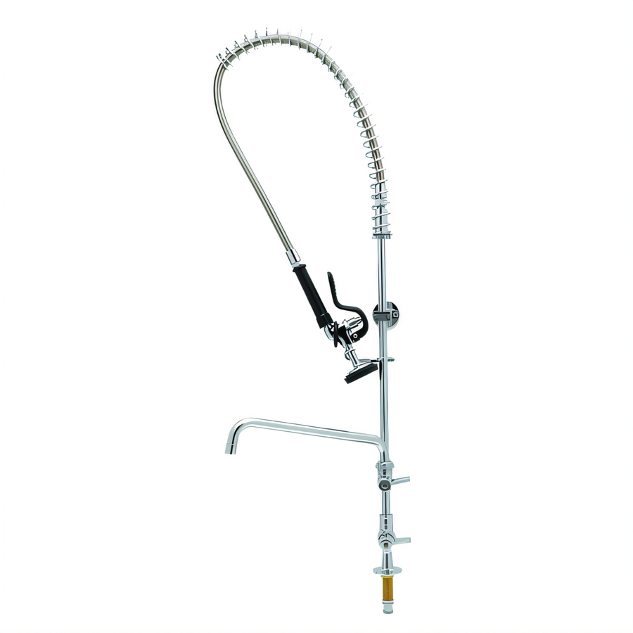 Product image #1 for Equip Single-Hole Deck-Mount Pre-Rinse Add-On Faucet with 10 1/8 Inch Swing Nozzle