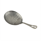 Thumbnail image #1 for Mercer Culinary Barfly M37028VN 6-1/2-Inch Julep Strainer, 18/8 Stainless Steel, Vintage Finish, Welded Handle Case of 12