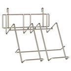 Thumbnail image #1 for Metro SmartWall Life UBHS Universal Bottle Holder, 304 Stainless Steel, NSF, 8.25" W x 8.37" D
