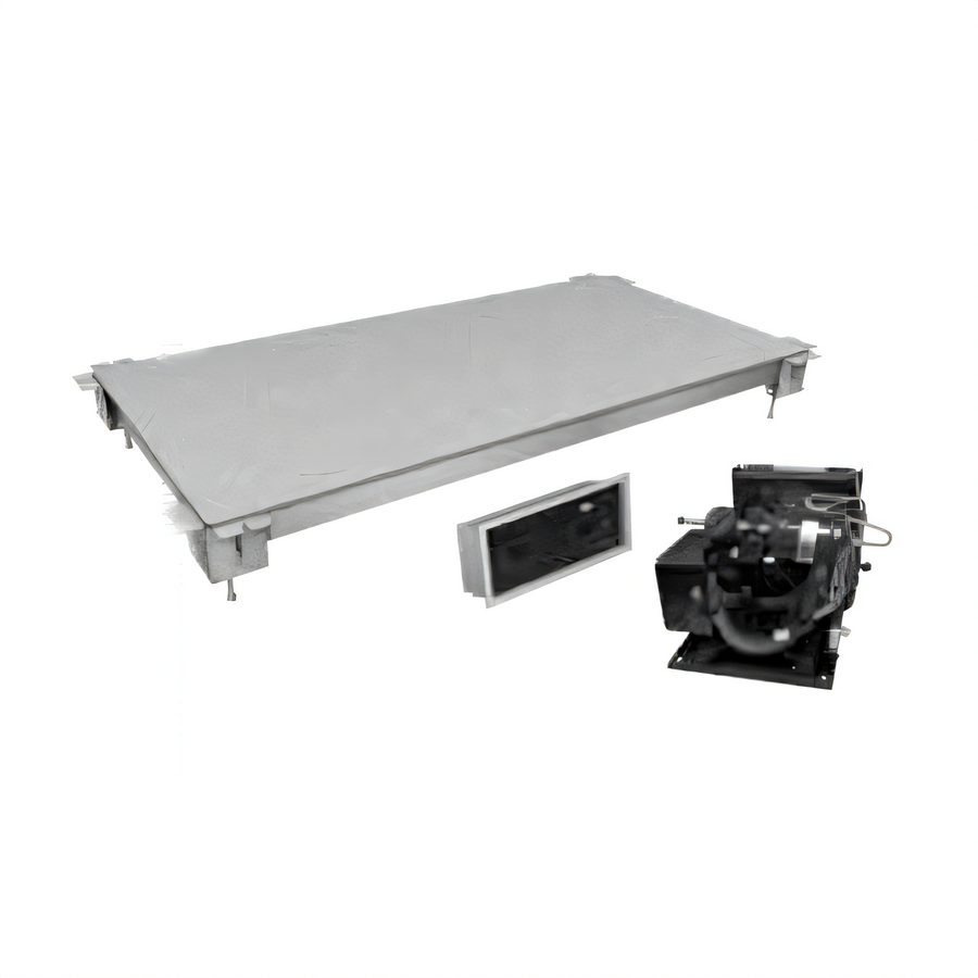 Product image #1 for Hatco Simulated Stone Built-In Flush Top Hot/Cold Shelf, 48-Inch x 24-Inch, Remote Refrigeration