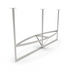 Thumbnail image #1 for John Boos PRB05-C Boat-Shaped Ceiling-Mounted Stainless Steel Pot Rack with 30 Double Hooks